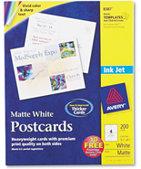 New A Printable Postcards for Inkjet Printers, 4.25&quot; x 5.5&quot;, 200  Cards - $53.13 CAD