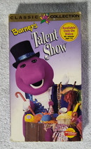 Barney&#39;s Talent Show (Vhs 1996) Lyons Group Sing Along Htf White Tape Free Ship - £9.91 GBP