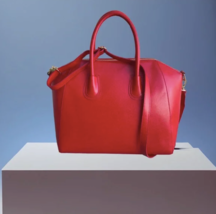 Red Satchel Bag by Luana Ferracuti - £152.46 GBP