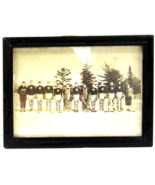1930&#39;s Antique Group Photograph The Northwoods High School Hockey Team - $441.44 CAD