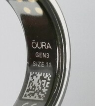 Oura Ring Gen3 Horizon Size 11 - Silver JZ90-51384-11 image 4