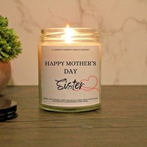 Happy Mother&#39;s Day Sister Candle |Best Sister Mother&#39;s Day Gift |Special Sister - £18.97 GBP