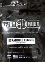 Freeze-Dried Scrambled Egg Mix 12 Serv. Pouch 10 Year Shelf Life Emergen... - £18.11 GBP
