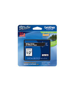 BROTHER INTL (LABELS) TZE335 TZE335 1/2IN WHITE ON BLACK FOR TZ BASED MA... - £41.02 GBP