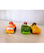 Little People Wheelies Construction Dump Tow Airport Tram + Koby set of 3 - £7.64 GBP