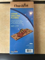 BNIP CharBroil Cedar Grilling Planks Pack of 2 - $8.00