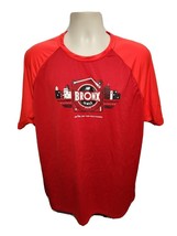 2019 NYRR New York Road Runners Bronx 10 Mile Run Mens Red 2XL Jersey - $17.82