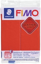 Fimo Leather Effect Polymer Clay 2oz-Rust EF801-749 - £14.26 GBP