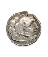 Reino De Macedonio Alejandro III Dracma De Plata 336-323 AC Detalles VF - $398.27