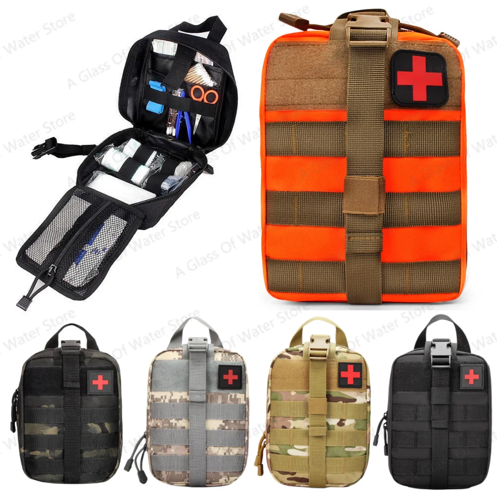 Ag survival pouch outdoor medical box large size sos bag tactical first aid bag medical thumb200