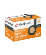 Dealmed Sheer Plastic Spot Adhesive Bandages – 100 Count - $13.99