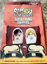 Capcom Thumb Covers Super Street Fighters Ryu vs Ken Collectible Toy - £5.43 GBP