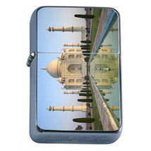 Famous Landmarks D4 Windproof Dual Flame Torch Lighter The Taj Mahal India - $16.78