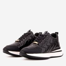 The Veneto Black Leather Men Sneaker image 2