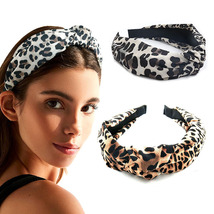 Fashionable Leopard Print Fabric Headband - £4.10 GBP