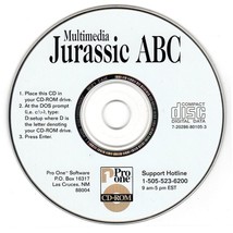 Jurassic Abc (PC-CD, 1995) For DOS/Windows - New Cd In Sleeve - £3.13 GBP
