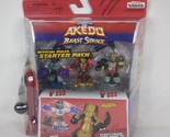 Legends of Akedo Beast Strike Official Rules Starter Pack, 3 Warriors Jo... - $23.99