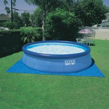 Intex 15&#39; x 42&quot; Easy Set Portable Inflatable Swimming Pool and Maintenance Kit - £332.08 GBP