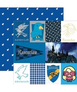 Harry Potter Ravenclaw House Double Sided 12X12 Scrapbook Paper - Single... - $31.83 MXN