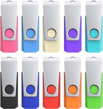 10 x 32GB Flash Drive 32G Thumb Drive USB Flash Drive USB Stick Pen Drive Swivel - £55.03 GBP