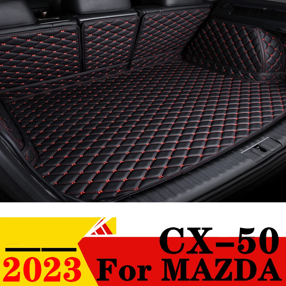 Car Trunk Mat For Mazda CX-50 CX50 2023 Rear Cargo Cover Carpet Liner Tail - £47.08 GBP+
