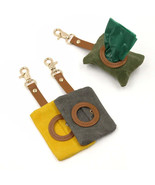 Portable Dog Poop Bag Holder – Canvas Waste Bag Dispenser for Leash & Travel - $16.99