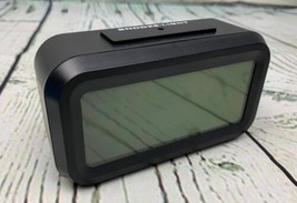 Optically Controlled Liquid Crystal Device Alarm Clock Black - £15.14 GBP