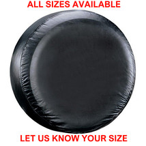 Mitsubishi Shogun Pajero 4x4 wheel cover Plain Black rear spare tyre whe... - $19.65