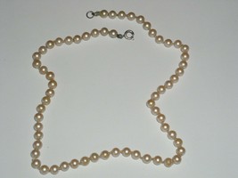 Necklace Faux Pearl Costume Jewelry Vintage 1950&#39;s 1960&#39;s - £9.37 GBP
