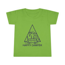 Personalized Toddler T-shirt: Happy Camper Print, 100% Ringspun Cotton, ... - $16.48