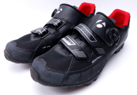 Bontrager Inform BOA Cycling Shoes Size 10US  Black Red Accents - $20.69