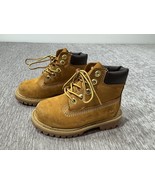 Timberland Toddler Boot Wheat Classic 12809 Leather Size 7M Outdoor Wint... - $19.79