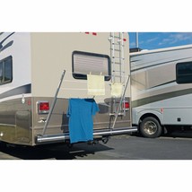 Hanging Clothes Line Travel Motorhome RV Bumper Mount Drying Rack Air Dryer New - £60.31 GBP