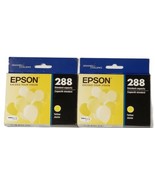 Original Epson 288 Standard Capacity Yellow Ink Cartridge EXP 2023 Lot O... - £10.67 GBP