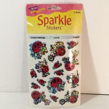 1998 TREND Sparkle Ladybug Stickers 2 sheets NEW SEALED Vintage - $28.59