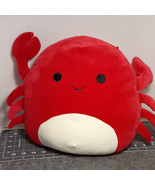 Red Carlos The Crab Squishmallow 12 inch Plush by  Kellytoy Preowned VGC... - £11.67 GBP