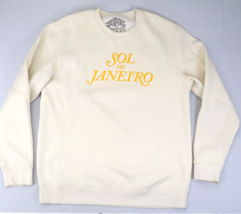 Sol de Janeiro Sweatshirt Pop Shop Swag Size 2XL USA Made Crew Neck Thick Fleece - £44.93 GBP