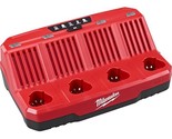 Milwaukee 48-59-1204 M12 Four Bay Sequential Charger - £143.87 GBP