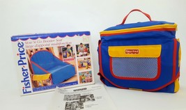Vintage Fisher-Price Stow&#39;n Go Toddler Booster Seat Backpack w/Box Instr... - $47.49