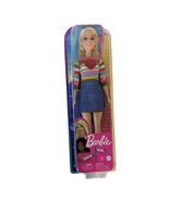 Barbie It Takes Two “Malibu” Roberts Doll (Blonde) Rainbow Shirt Denim S... - £15.01 GBP