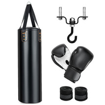 4-In-1 Hanging Punching Bag Set with Punching Gloves and Ceiling Hook - ... - $2,468.85 MXN