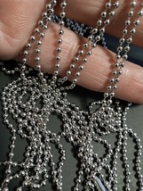 15 Pack - Hot New 23.5&quot; Stainless Steel 2.5mm Ball Chains - $45.00