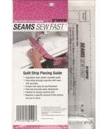 SEAMS SEW FAST Quilt Strip Piecing Guide by O&quot;Lipfa ~ 2003 ~ NIP - $7.92