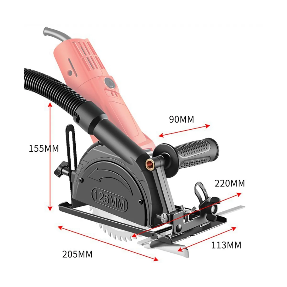 Erter to cutter adjustable grinder bracket to cutting woodworking table tool with guide thumb200