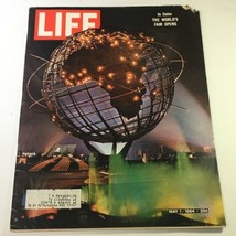 VTG Life Magazine May 1 1964 - In Color Photographs of The World&#39;s Fair Open - £10.59 GBP