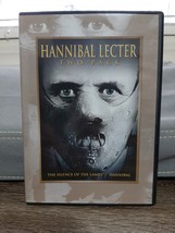 Hannibal Lecter Two-Pack Silence of the Lambs Anthony Hopkins Jodie Foster 2 DVD - £9.42 GBP