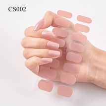 Full Size Nail Wraps Stickers Manicure 3D Strips CA Model #CS002 - $4.40