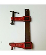 Vintage JUDD Speed Clamp 9&quot; Red Handles Metal Woodworking Bar Clamp - £9.82 GBP