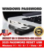 2025 Windows Password Reset USB • Reset in 3 Min. Win 11, 10, 8, 7, Vista - $464.77 MXN