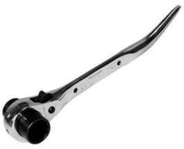 Ratcheting Podger Spanner 21/23mm Deep Socket Twin 2 Way Bi-Hex Scaffold... - $309.79 MXN